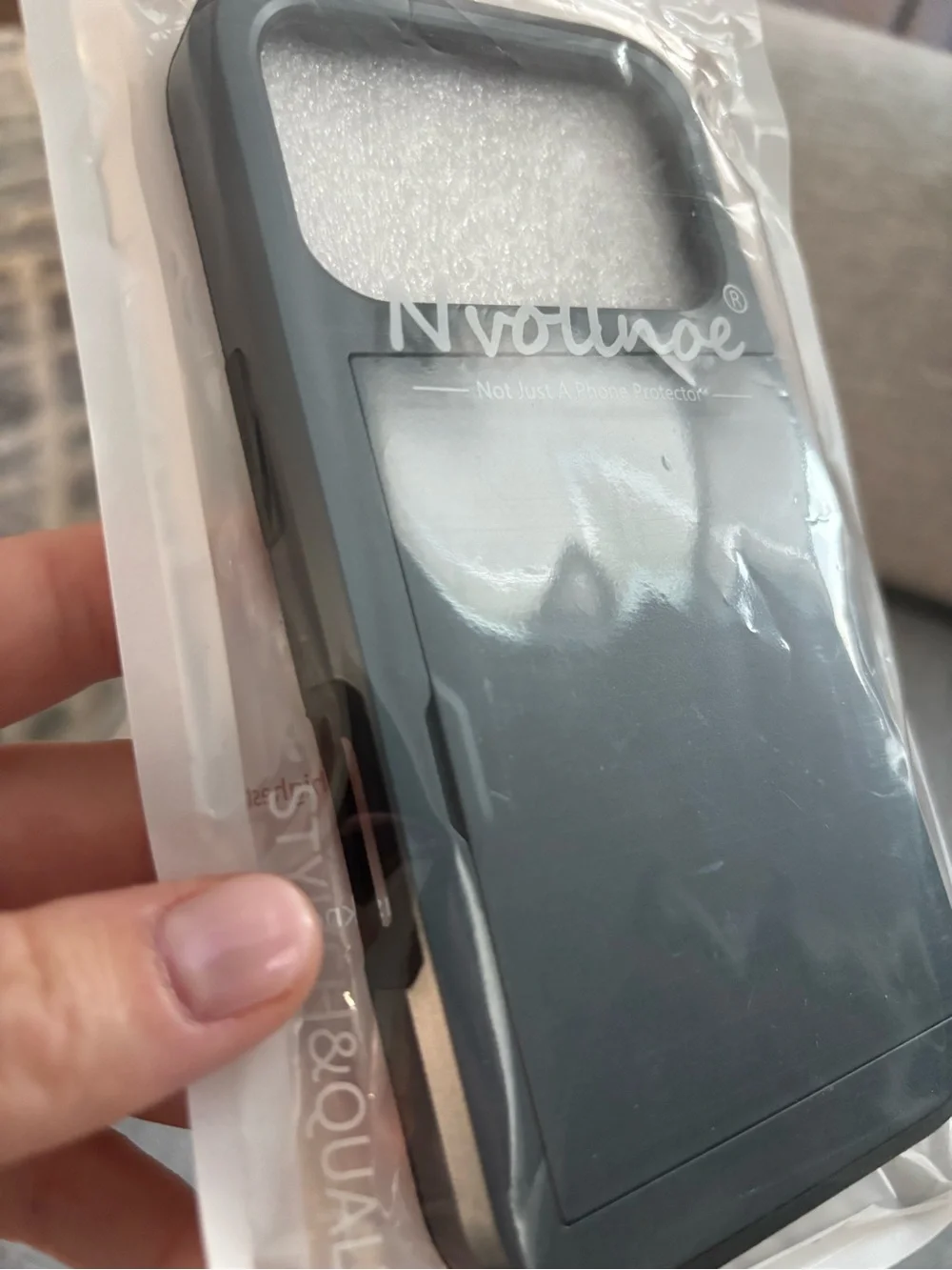Navy iPhone 17 Pro Wallet Phone Case